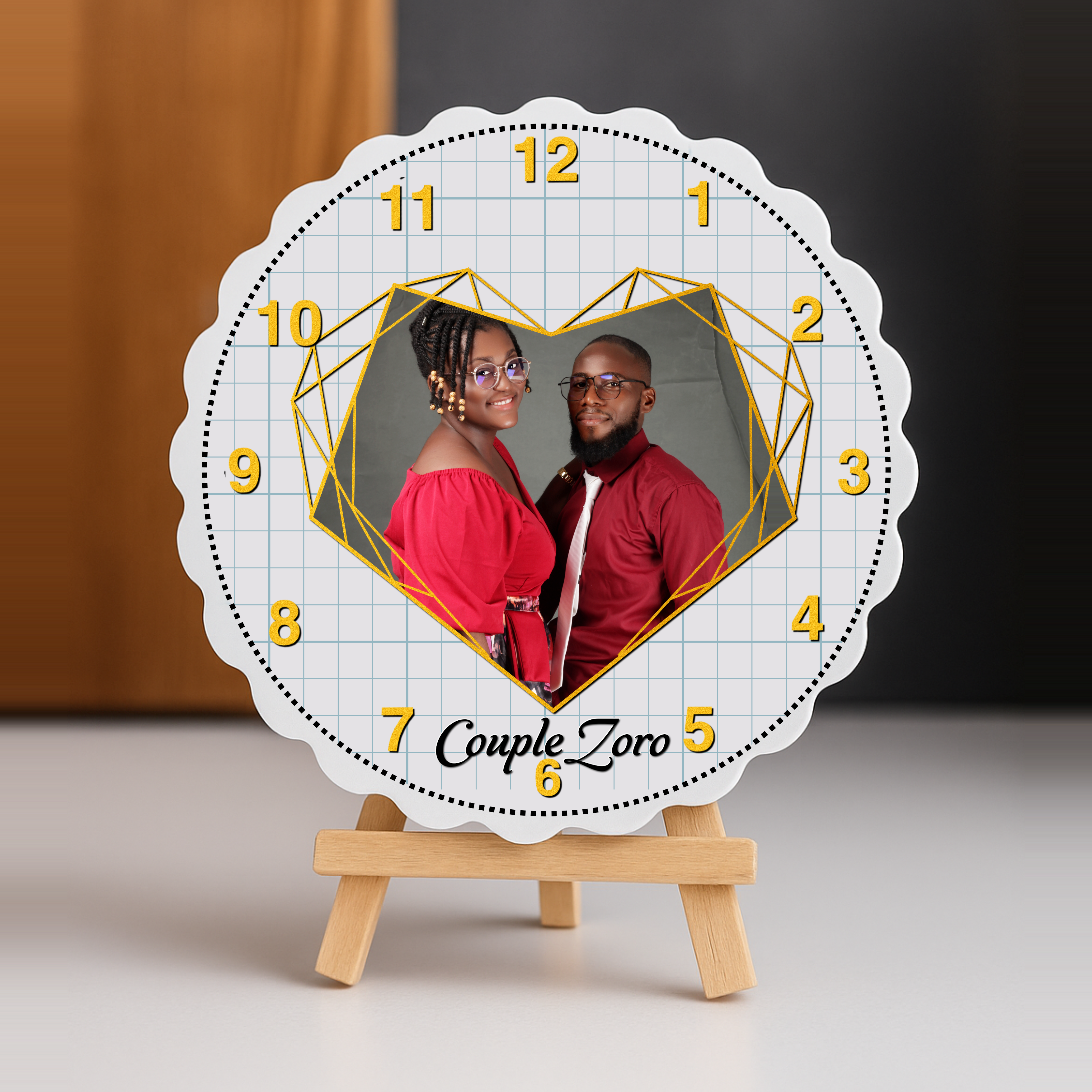 Horloge en Bois 20cm